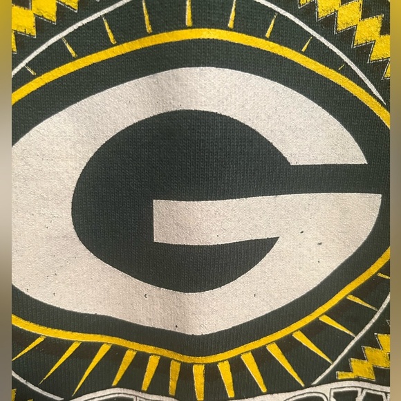 Vintage 90s Green Bay Packers Super Bowl XXXI Champions Sweatshirt XL NFL EUC! - Picture 7 of 16